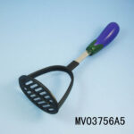 Eggplant Shape With Steel Handle Nylon Kitche Tools/Potato Press