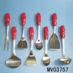 8Pk Pitaya (Resin Material)Shape Hadnle S.S Kitche Tools