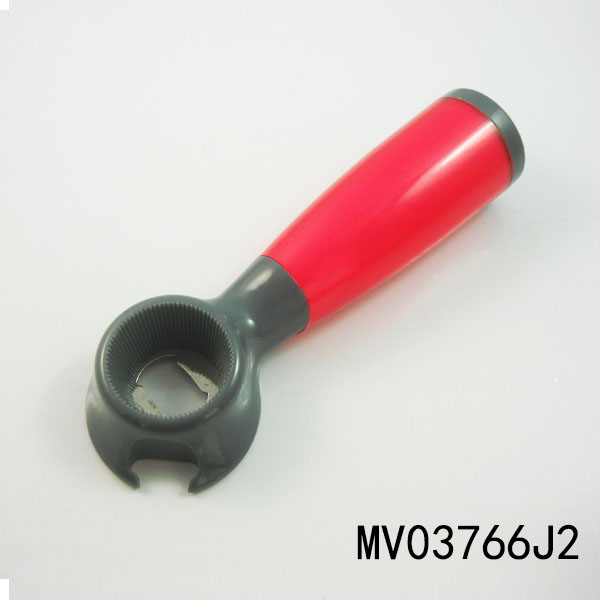 S/S Can Opener Plastic Handle