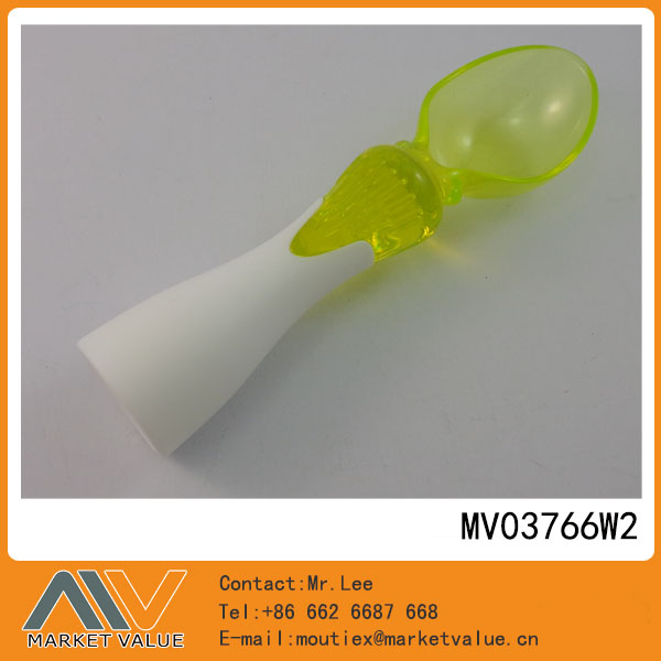 MV03766W2 Ps Handle Ice Cream Spoon In Polybag