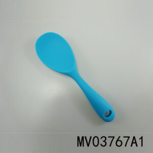 Blue Silicon Rice Spoon（Iron In Silicone)