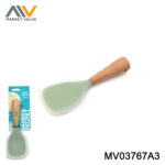 Silicone Rice Spoon With Wooden Handle