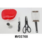 5Pcs Kitchen Tools In Brown Box
