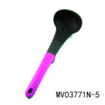 Nylon Kitchen Tools With Plastic Handle/Nylon Ladle Pp Handle