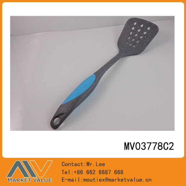 MV03778C2 Rubber Handle Nylon Kitchen Tools/Slotted Turner