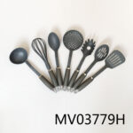 7Pcs Marbling Ntlon Kitchen Tools Set/ Tpr Handle