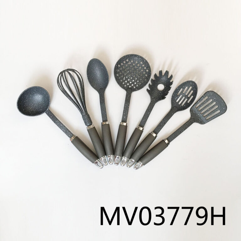 7Pcs Marbling Ntlon Kitchen Tools Set/ Tpr Handle