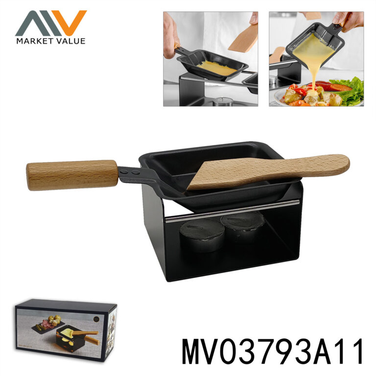 5 Pcs 3 In 1  Fondue Set In Color Box