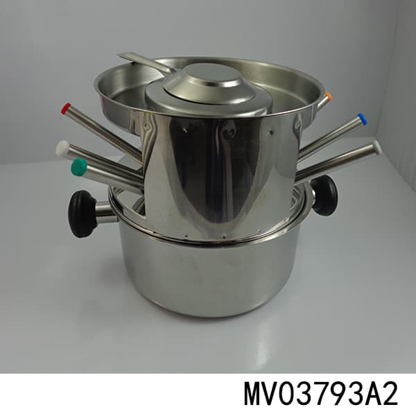 9Pcs Cheese Fondue Set In Box