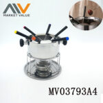 Sets Of 10Pcs Fondue Set In Color Box