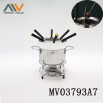 10Pcs Fondue Set In Colox Box