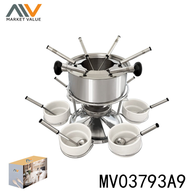 23Pcs Fondue Set In Colour Box