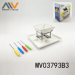8 Pieces Chocolate Fondue Set