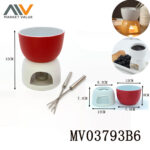 5 Pieces Chocolate Fondue Set