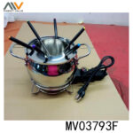 Electric Fondue Pot With 6Pcs Fork