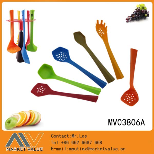 MV03806A Sets Of 6Pcs Nylon Toos With Rotating Block In Color Box