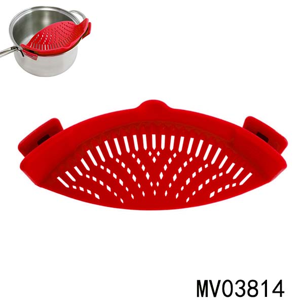 Bowls &Pot Filter Silicone Colander  T/C
