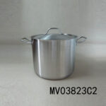 Two Handle S.S. Dutch Oven 16Qt With Color Box
