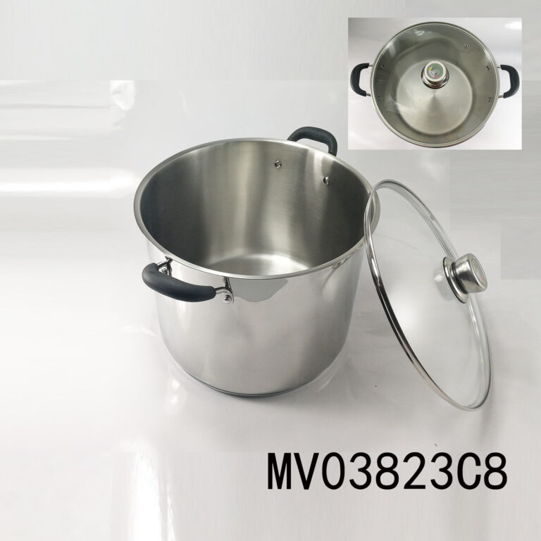 Ss Stock Pot With Steam Rack With Color Box