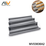3 Slots Baguette Pan