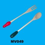 2Pcs Wood Cutlery