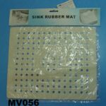 10X12 In. Rect. Rubber Sink Mat Pvc Bag Pbh