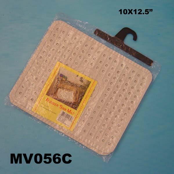 MV056C 2Pcs 10X12.5 In. Rect. Rubber Sink Mat