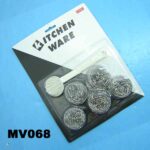 5Pc.Scourer W/Brush B/C