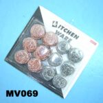 12Pcs Scourer Set