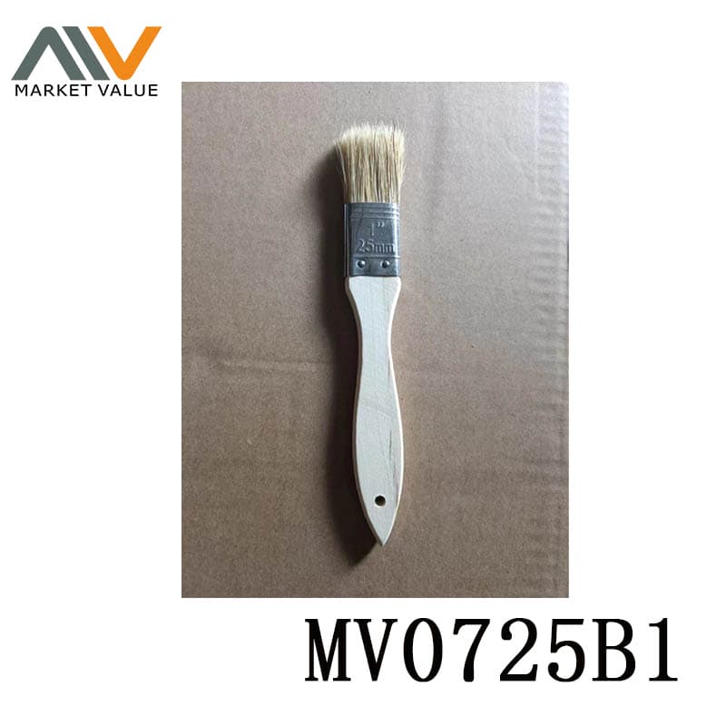 MV0725B1 1" Pastry Brush In Polybag
