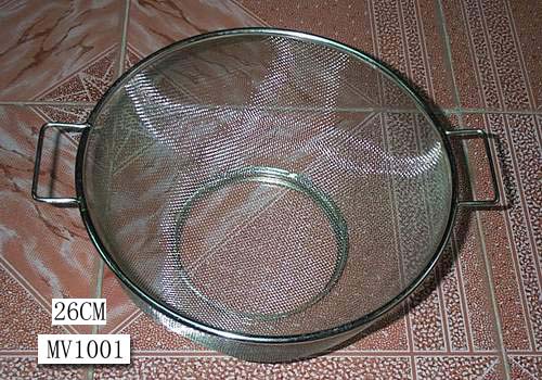 MV1001 26Cm Chrome Plate Fruit Basket