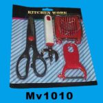 Opener & 9110 Scissors & Egg Slicer & U Design Peeler