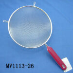 26Cm Strainer With Plastic Handle Tag Card