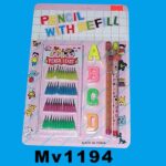 2Pcs Pencil + Abc Set