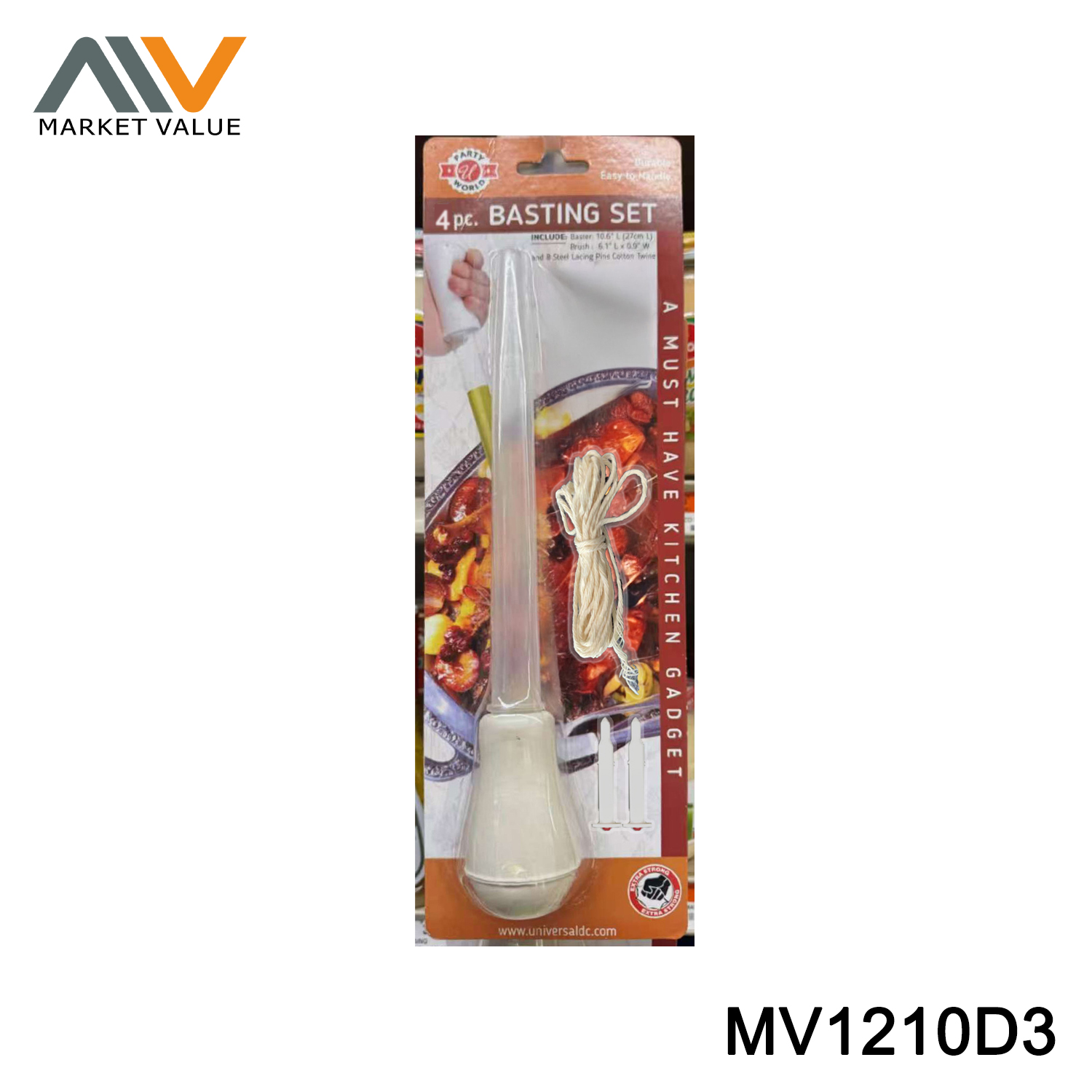 MV1210D3 4PCS TURKEY POULTRY WITH POP-UP TIME
