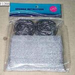 3Pcs Scourers In Pvc Bag W/Hang Card