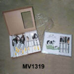 16Pcs Knives & Forks & Spoon Set In Box