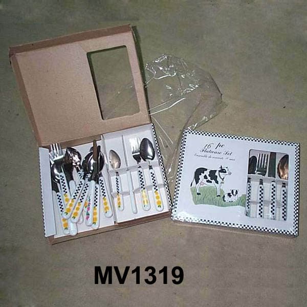MV1319 16Pcs Knives & Forks & Spoon Set In Box
