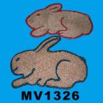 Rabbit Form Grass Cushion