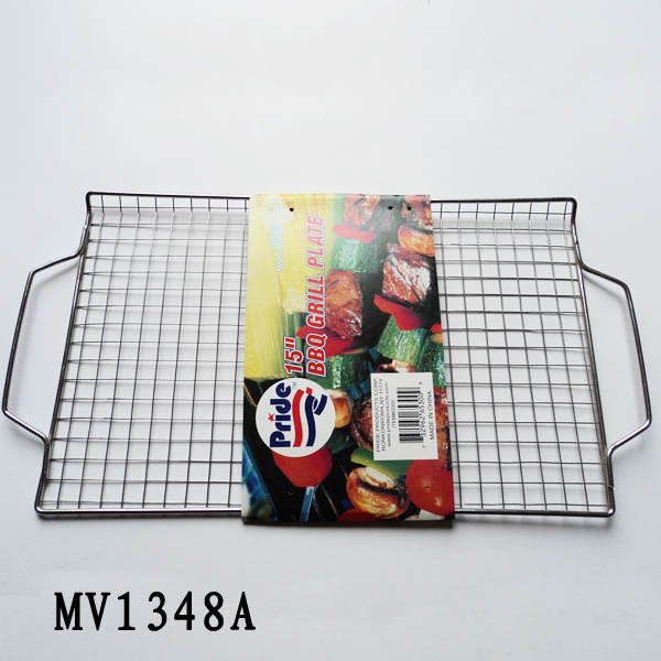 Bbq Net 15" X 9" W/Paper Zinc Cover