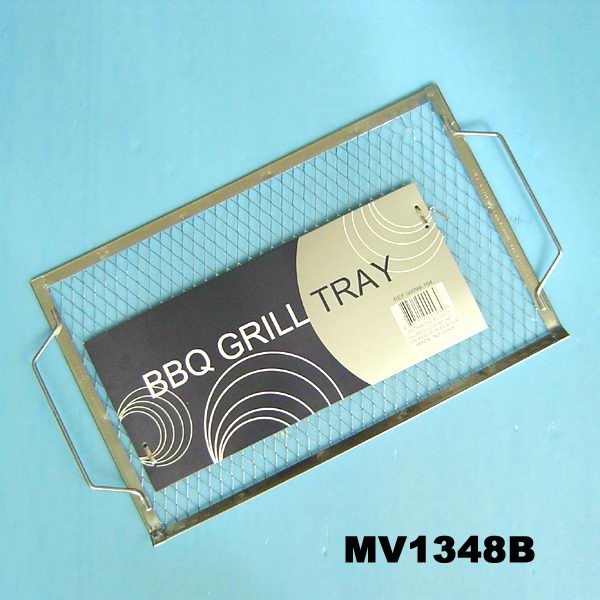 MV1348B Bbq Net 15" X 9" W/Paper Zinc Cover Paper