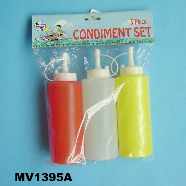 MV1395A 3Pcs Ketchup Dispenser Pbh