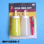 Catsup/Mustard Dispenser 2Pk & Bottle Opener B/C