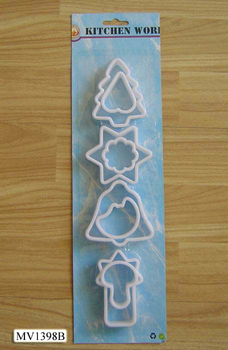 MV1398B 8Pcs Cake Mould Plastic B/C