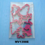 7Pcs Cake Mould Plastic In Pvc Box