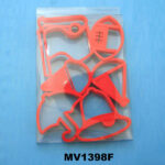 6Pcs Cake Mould Plastic In Pvc Box