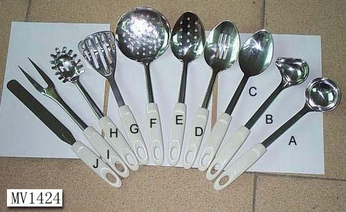 MV1424 S/S Kitchen Tools W/Plastic