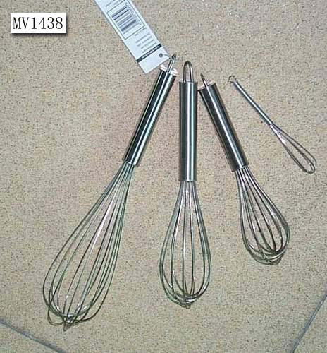 MV1438 4Pcs S/S Egg Beater