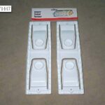 2Pcs Plastic Paper Towel Rack In Pvc Bag W/Head Card