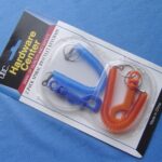 2Pcs Key Chain Plastic + Wheel